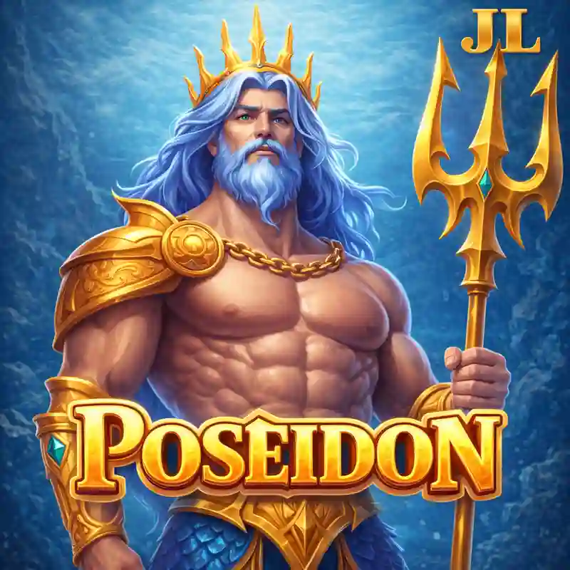 Poseidon online slot game banner